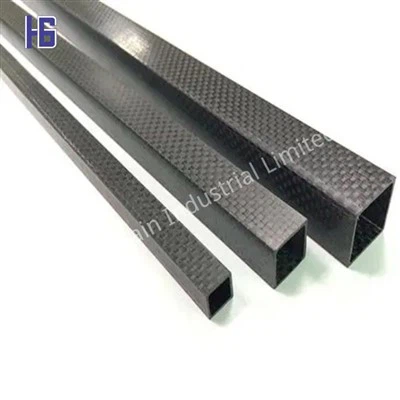 Частная марки для квадратных углеродных волоконных трубок